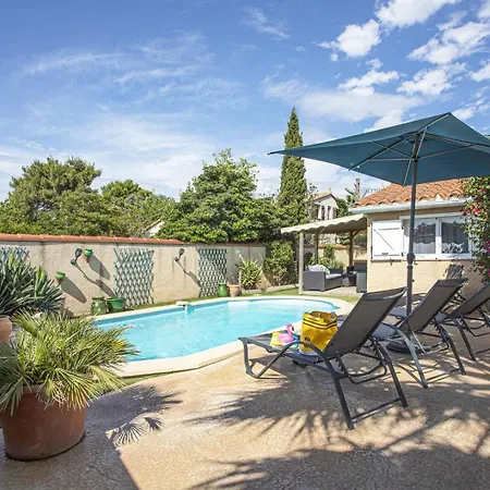 Villa Superbe T5 Avec Piscine Privee Proche Et Commerces Climatisation Et Wifi Sainte-Marie-Plage